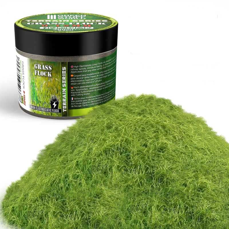 Green Stuff World - Static Grass Flock Spring Grass (9-12mm) (200ml)
