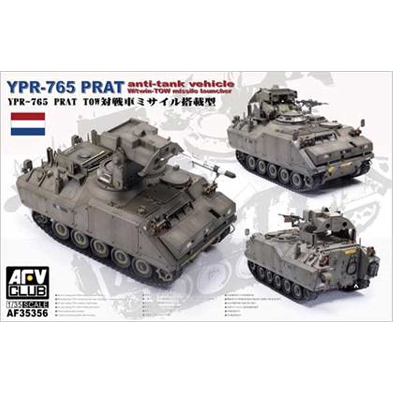 AFV Club Dutch Army YPR-765 PRAT (Pantser Rups Anti-Tank) (1/35) AF35356