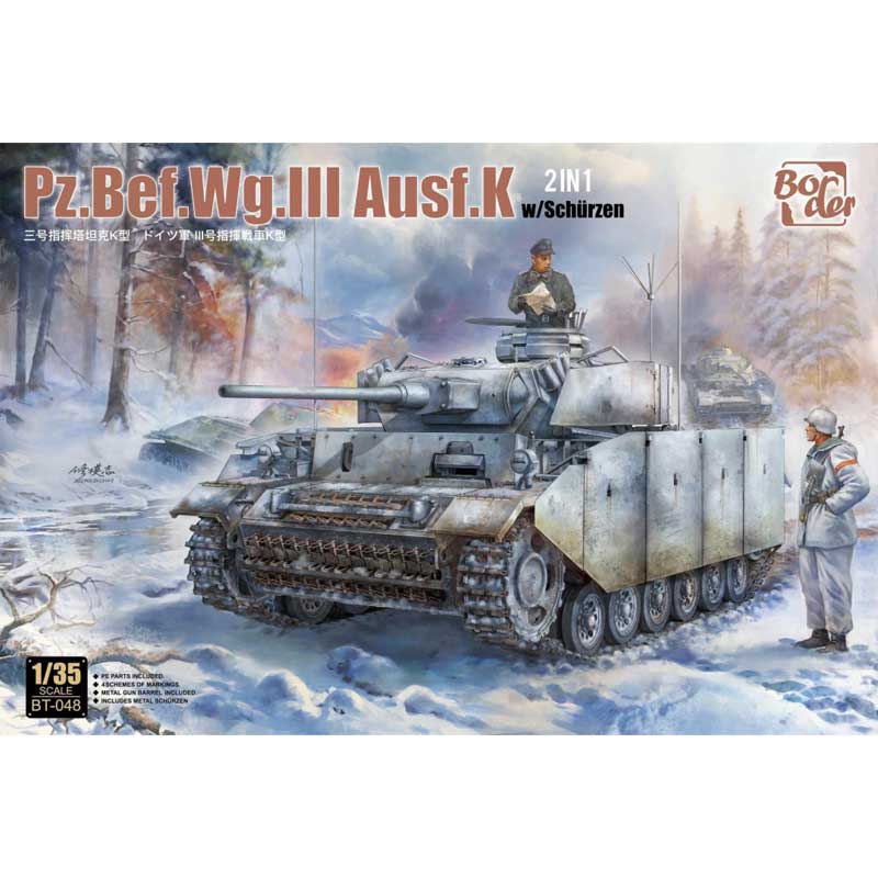 1/35 Pz Bef Wg III Ausf K Border Model BT-048