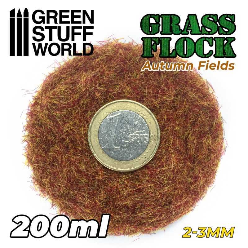 Green Stuff World - Static Grass Flock Autumn Fields (2-3mm) (200ml)