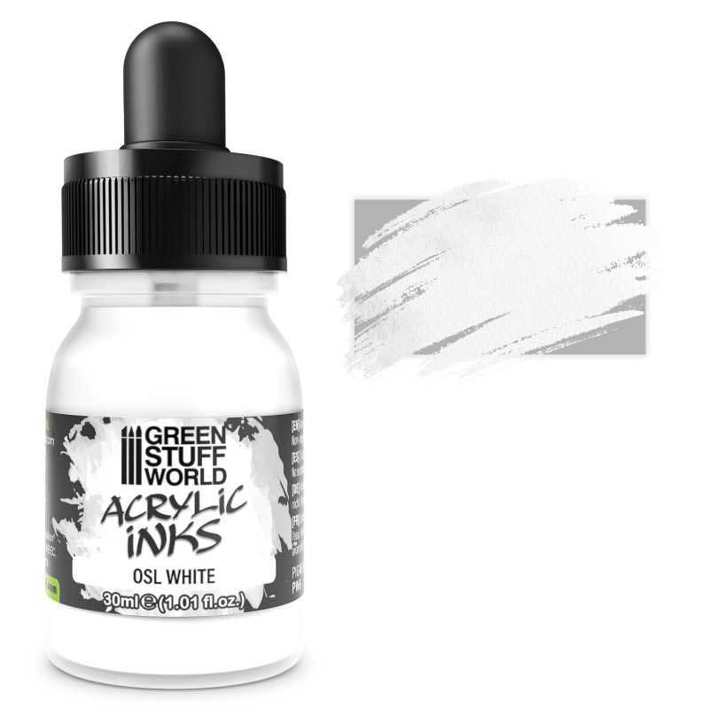 Green Stuff World - Opaque Acrylic Ink -Osl White