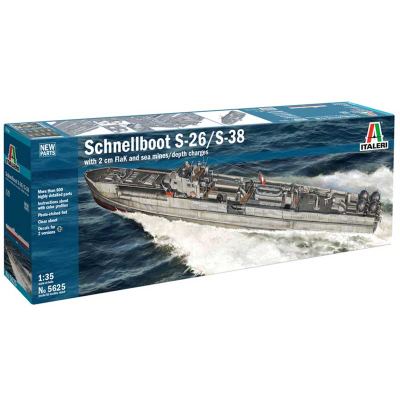 Italeri Schnellboot S-26/S-38 (1/35) 5625