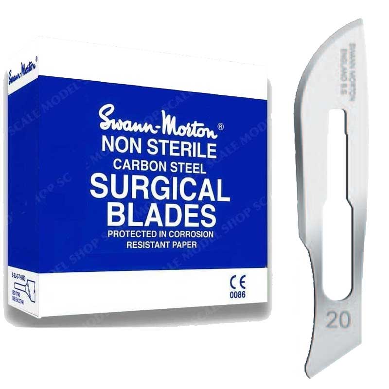 Swann Morton  No.20 Scalpel Blades (100 Pack) 0106