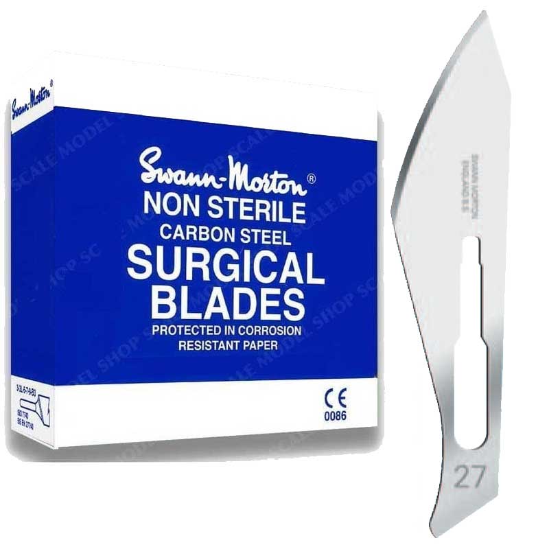 Swann Morton  No.27 Scalpel Blades (100 Pack) 0114