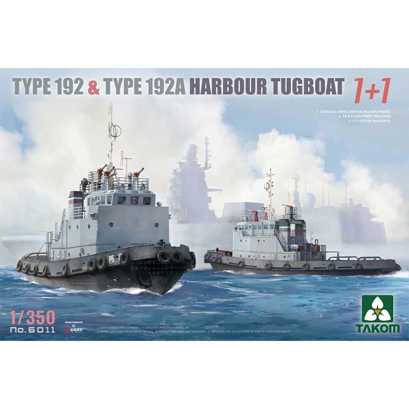 Takom Russian Type 192 & 192A Harbour Tugboat (1/350) 06011