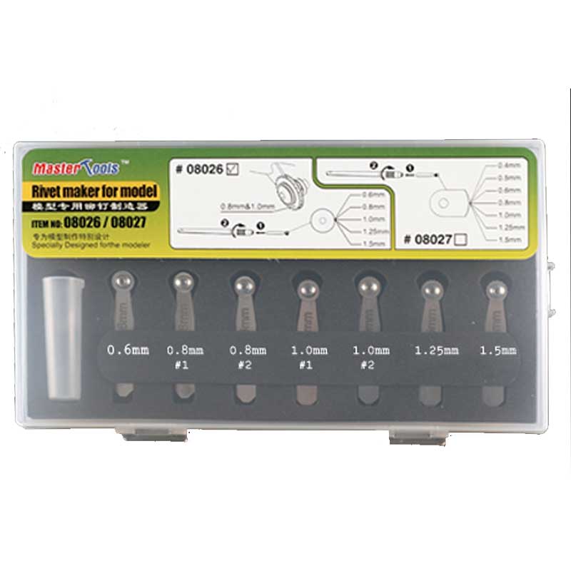 Rivet Maker Set 1 (7 circular blades) Trumpeter 08026