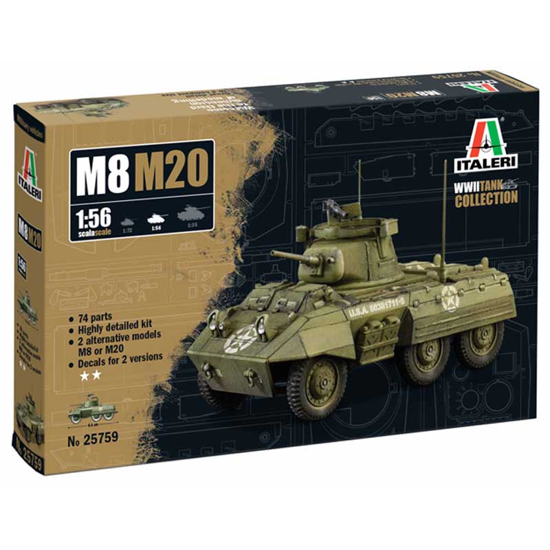 Italeri M8/M20 (1/56) W25759