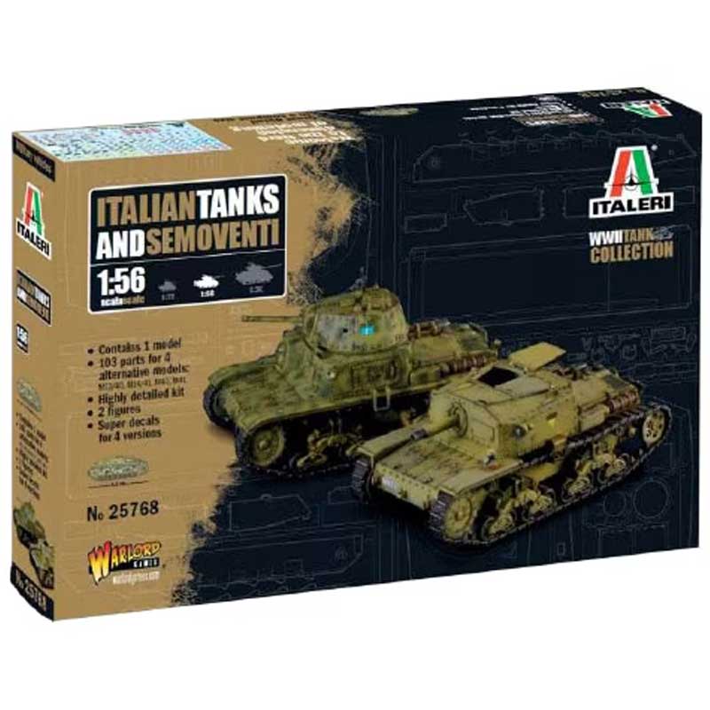 Italeri Tanks & Semoventi (1/56) W25768