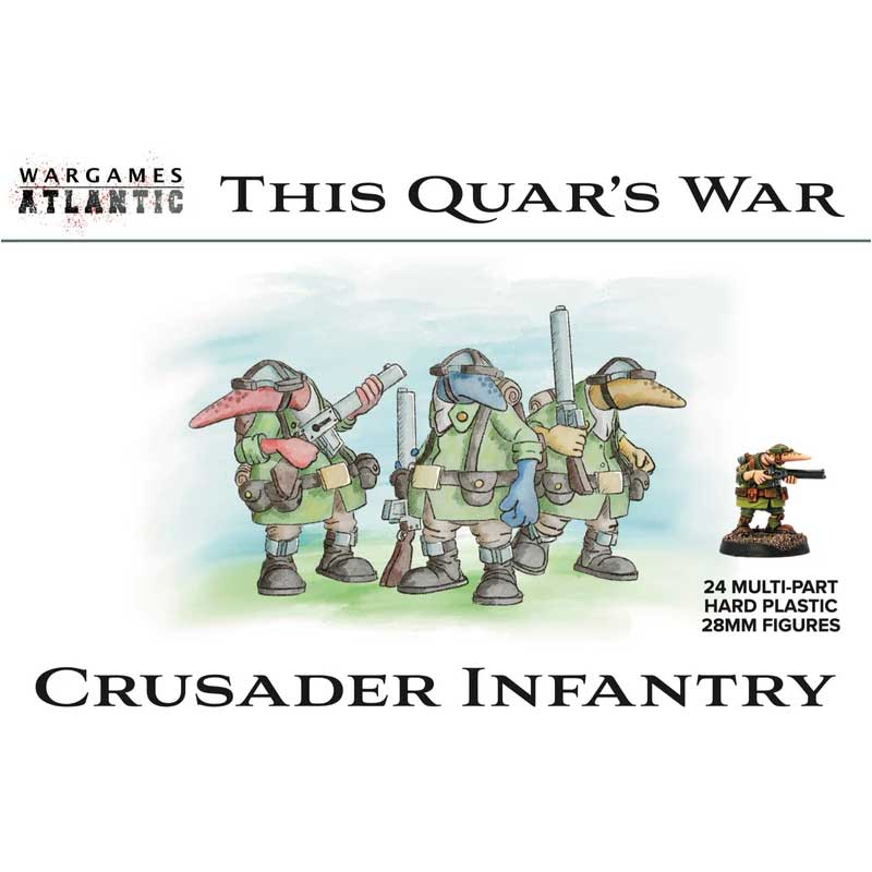 Wargames Atlantic Quar Crusader Infantry (28mm) |WAAQU001