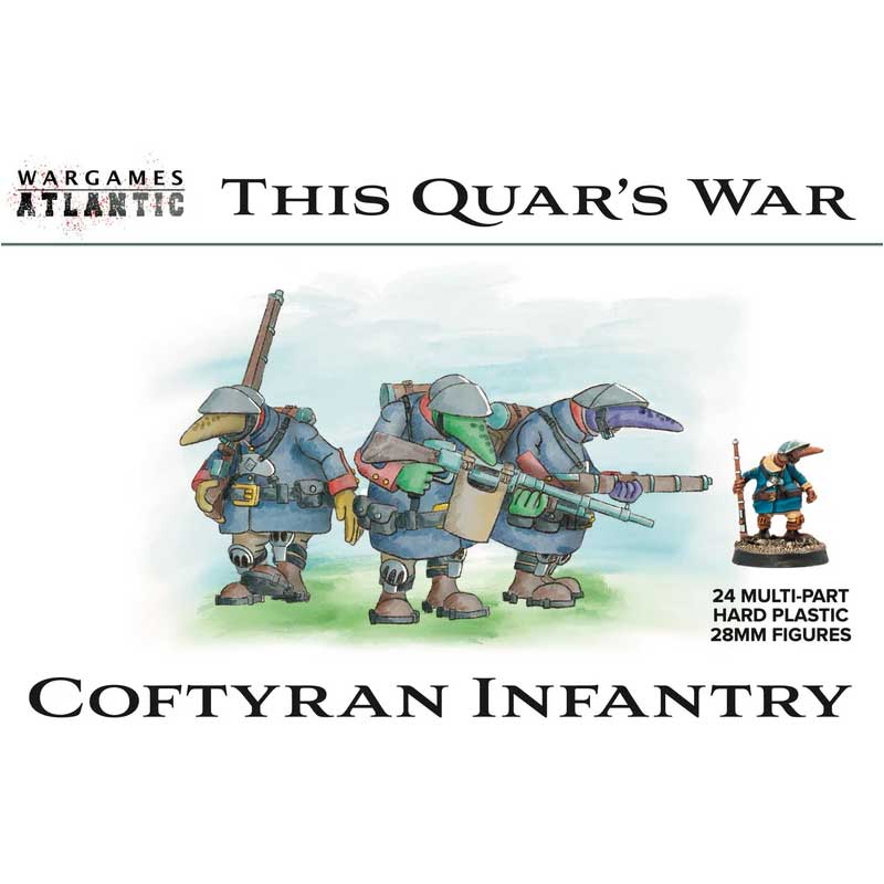 Wargames Atlantic Quar Coftyran Infantry (28mm) |WAAQU002