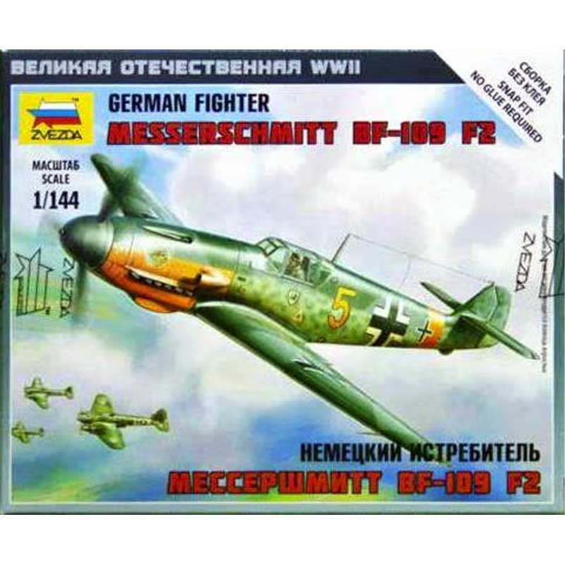 Zvezda Messerschmitt Bf 109 F-2 (1/144) 6116