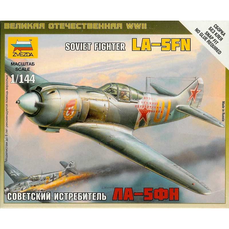 Zvezda LA-5FN Soviet Fighter (1/144) 6255