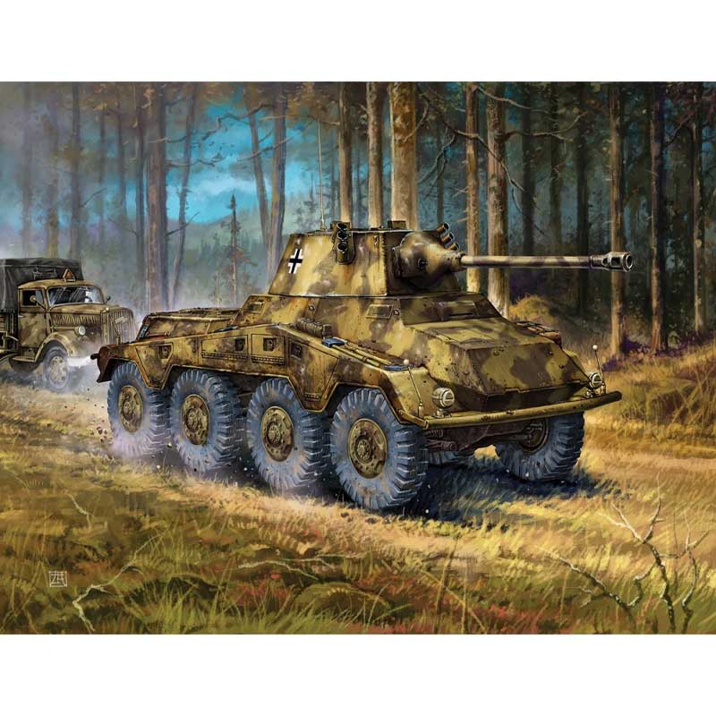 Zvezda Sd Kfz 234 Puma (1/100) 6285