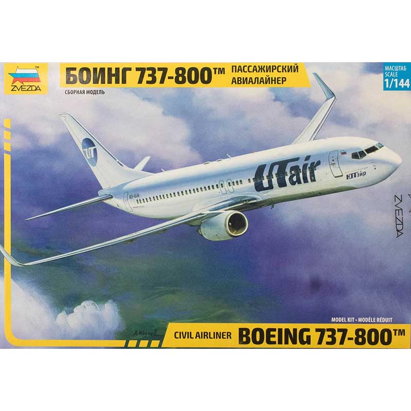 Zvezda Boeing 737-800 (1/144) 7019