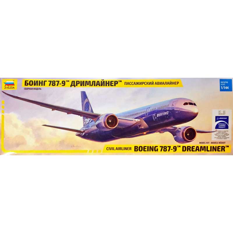 Zvezda Boeing 787-9 Dreamliner (1/144) 7021