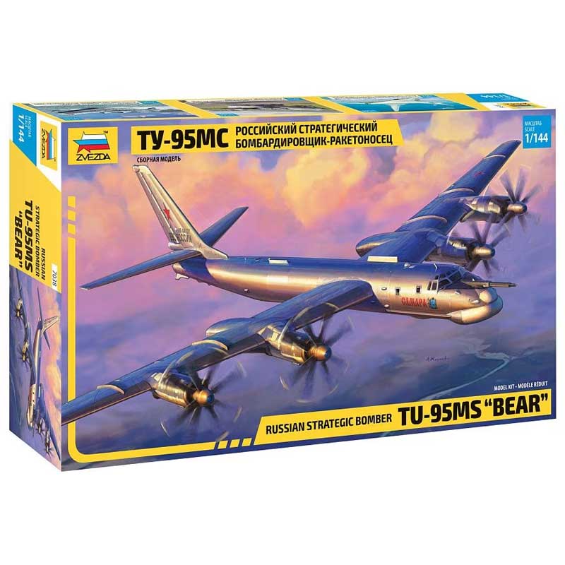 Zvezda Tu-95MS "Bear" (1/144) 7038