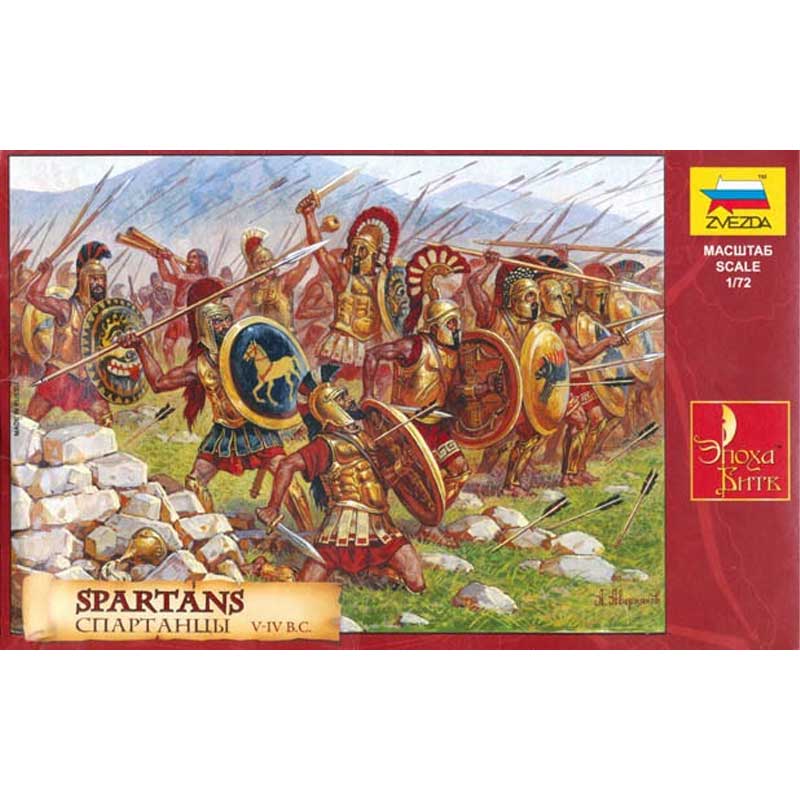 Zvezda Spartans V-IV centuries BC (1/72) 8068