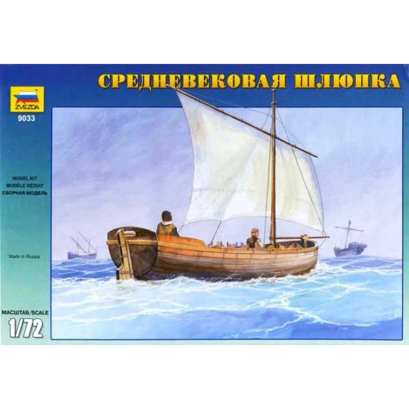 Zvezda Medieval Life-Boat (1/72) 9033
