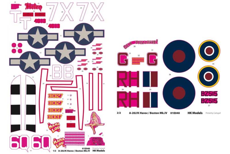 1/32 A-20J/K Havoc / Boston Mk.IV HK Models 01E40