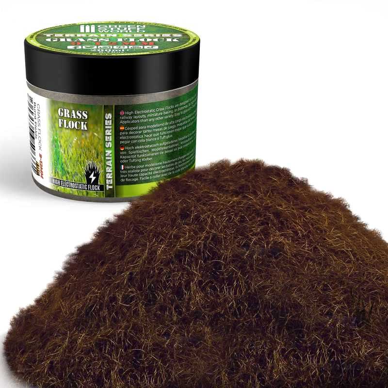 Green Stuff World - Static Grass Flock Burnt Fields (9-12mm) (200ml)