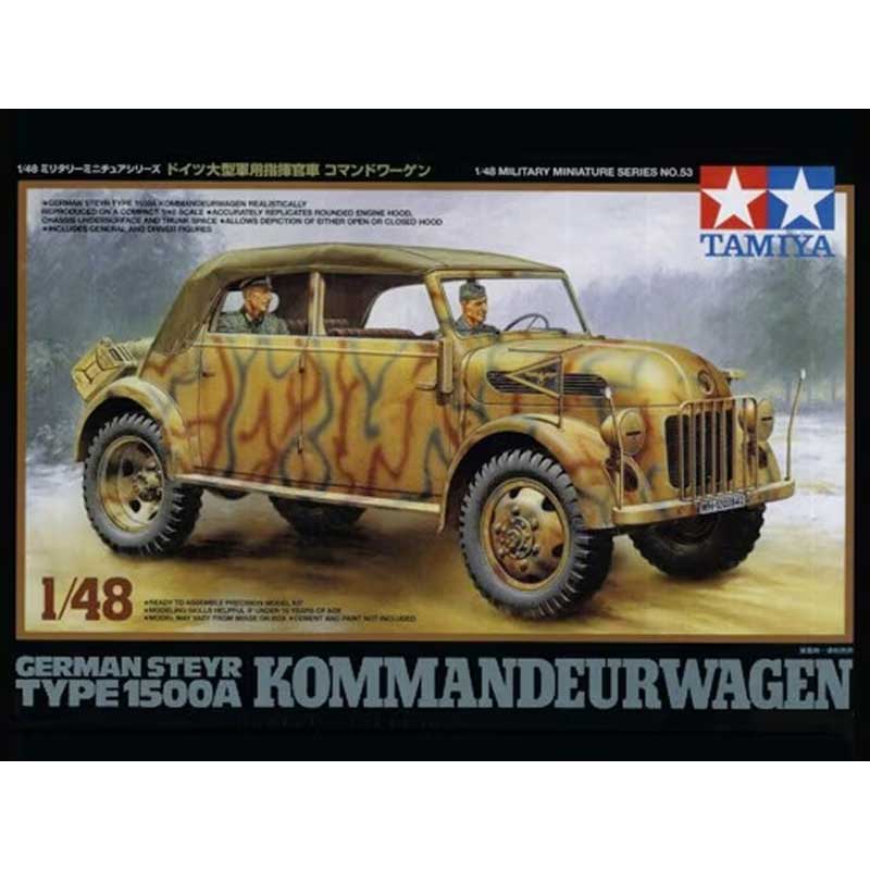 Tamiya German Steyr 1500 Kommandeurwagen (1/48) 32553