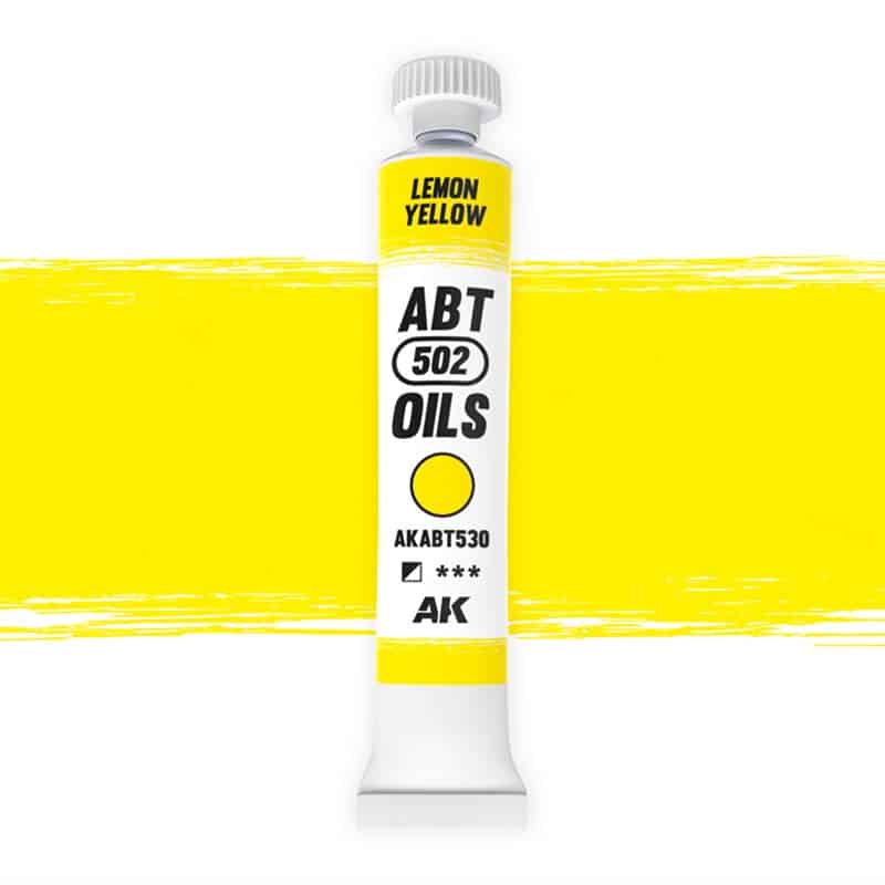 Abteilung 502 Oil Paint Lemon Yellow (20ml) AKABT530