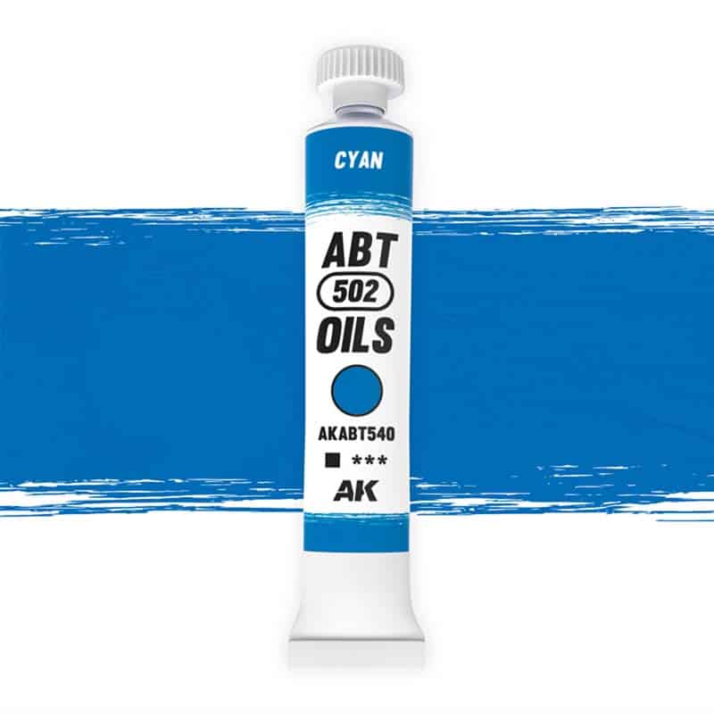 Abteilung 502 Oil Paint Cyan (20ml) AKABT540