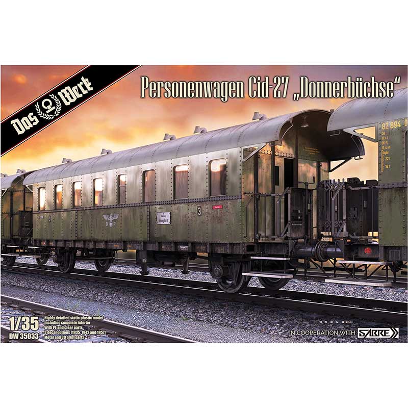 Das Werk Cid-27 Passenger Carriage (1/35) DW35033