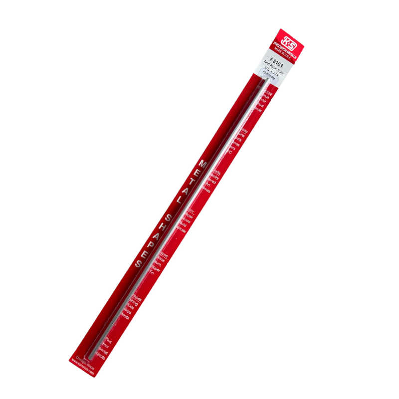K & S Metal 5/32" o.d. Aluminum Tube (1pk) K and S Metals 8103