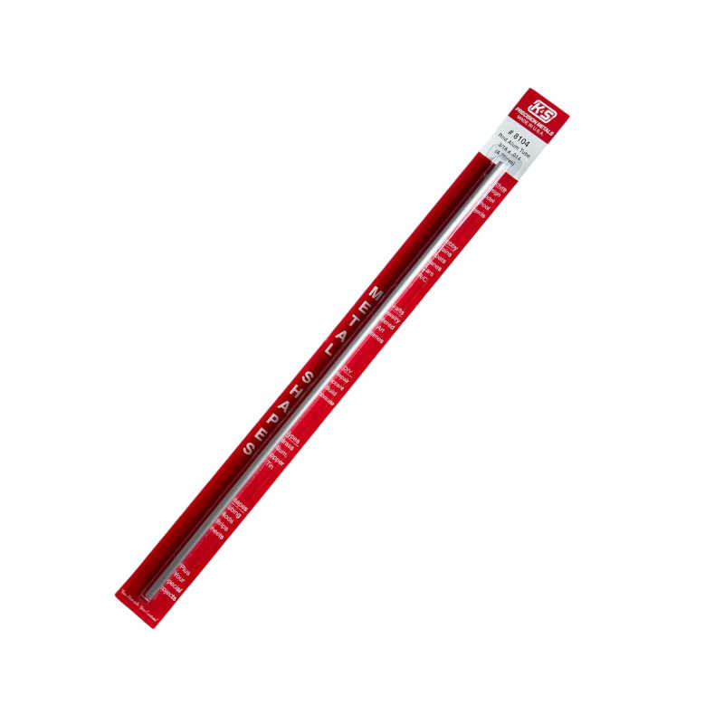 K & S Metal 3/16" o.d. Aluminum Tube (1pk) K and S Metals 8104