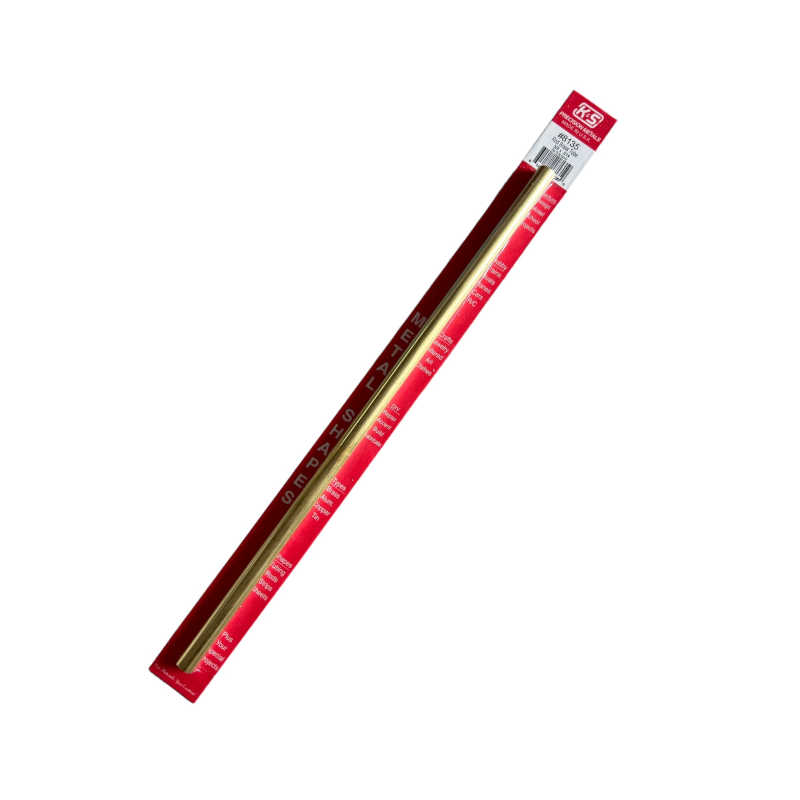 K & S Metal 3/8" o.d. Round Brass Tube (1pk) K and S Metals 8135