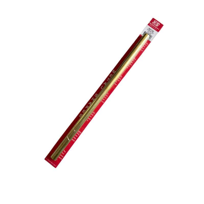 K & S Metal 1/2" o.d. Round Brass Tube (1pk) K and S Metals 8139