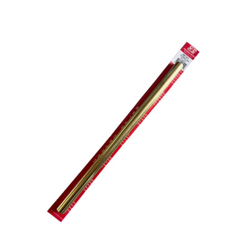 K & S Metal 9/16" o.d. Round Brass Tube (1pk) K and S Metals 8141