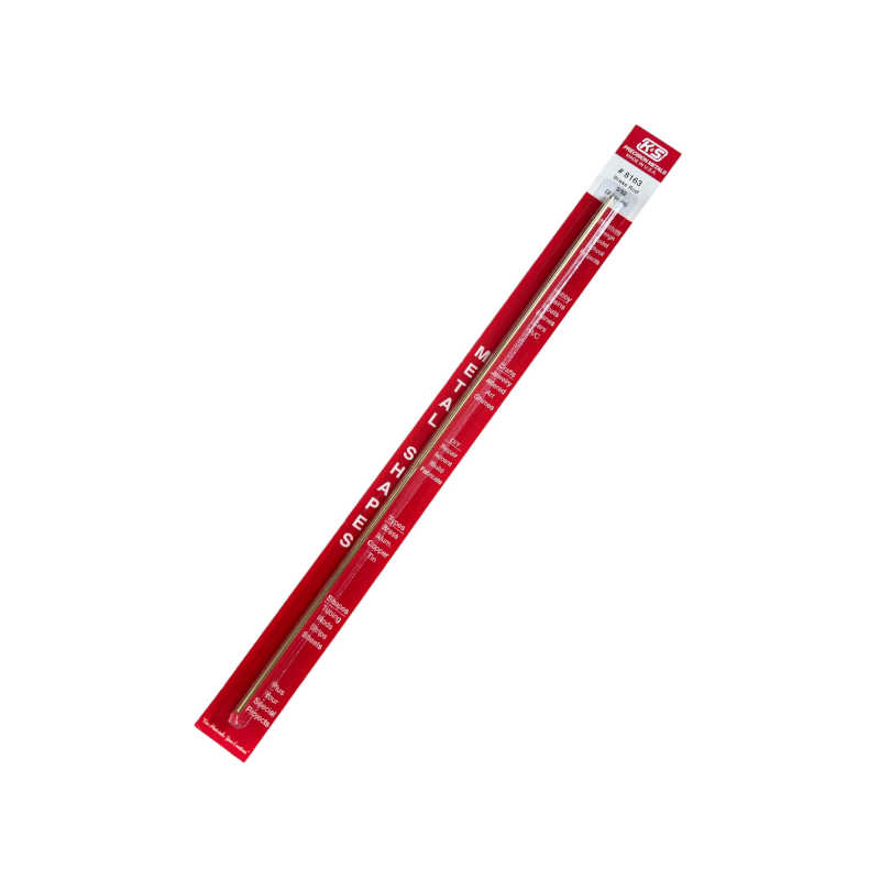 K & S Metal 3/32" Solid Brass Rod (1pk) K and S Metals 8163