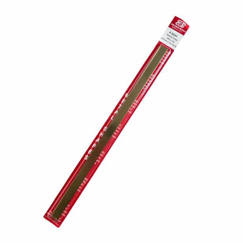 K & S Metal .032 x .500" Brass Strip (1pk) K and S Metals 8241