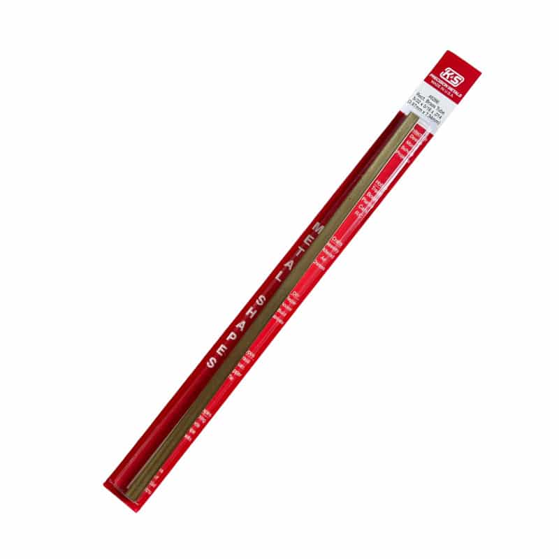 K & S Metal 5/32" x 5/16" Rectangular Brass Tube (1pk) K and S Metals 8266