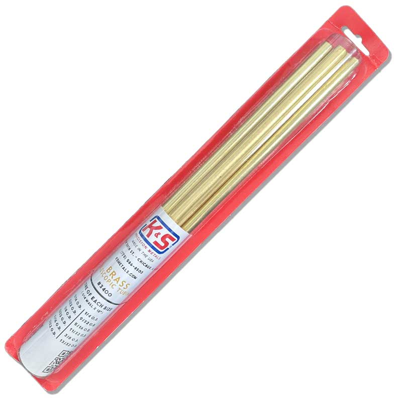 K & S Metal Brass Telescopic Tubing (Small) K and S Metals 3400