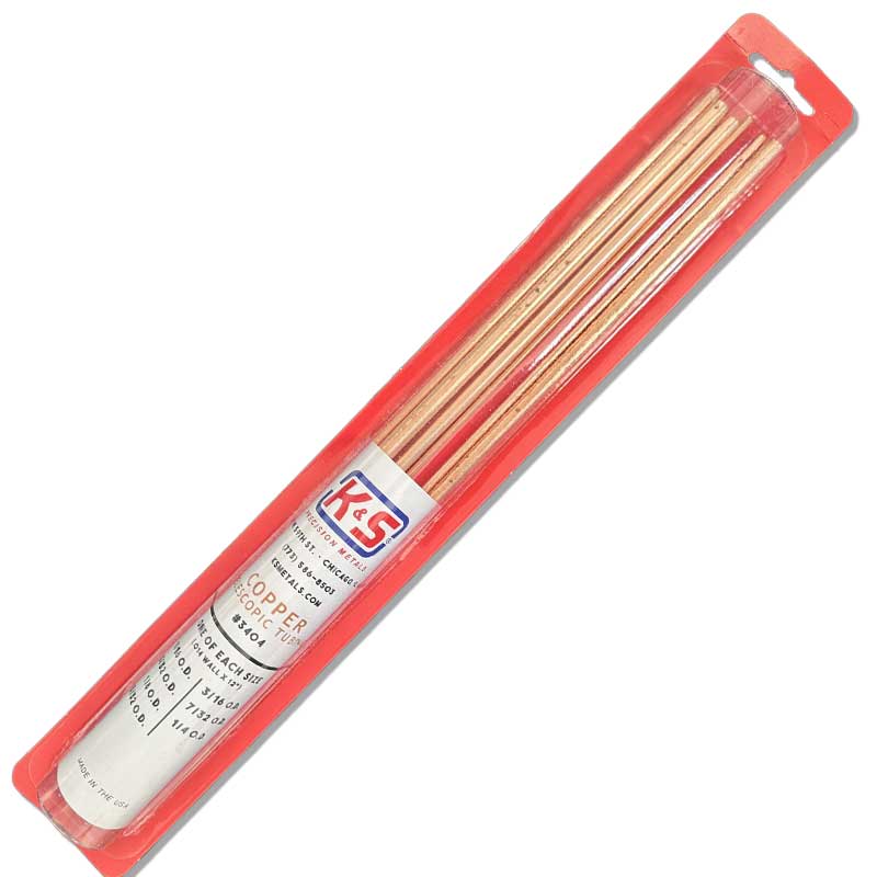 K & S Metal Copper Telescopic Tubing K and S Metals 3404