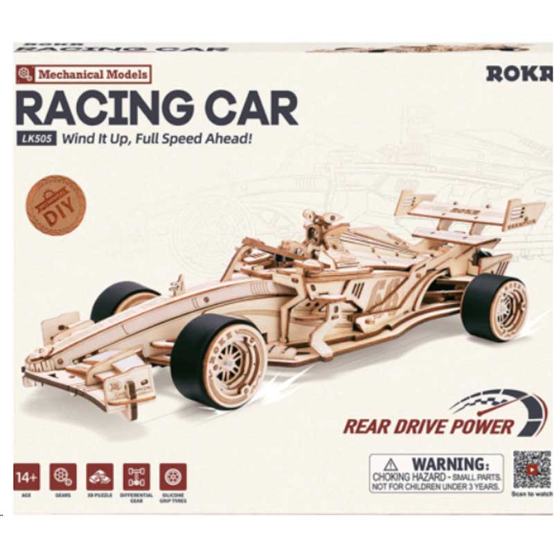 F1 Racing Car (wind up) Robotime LK505