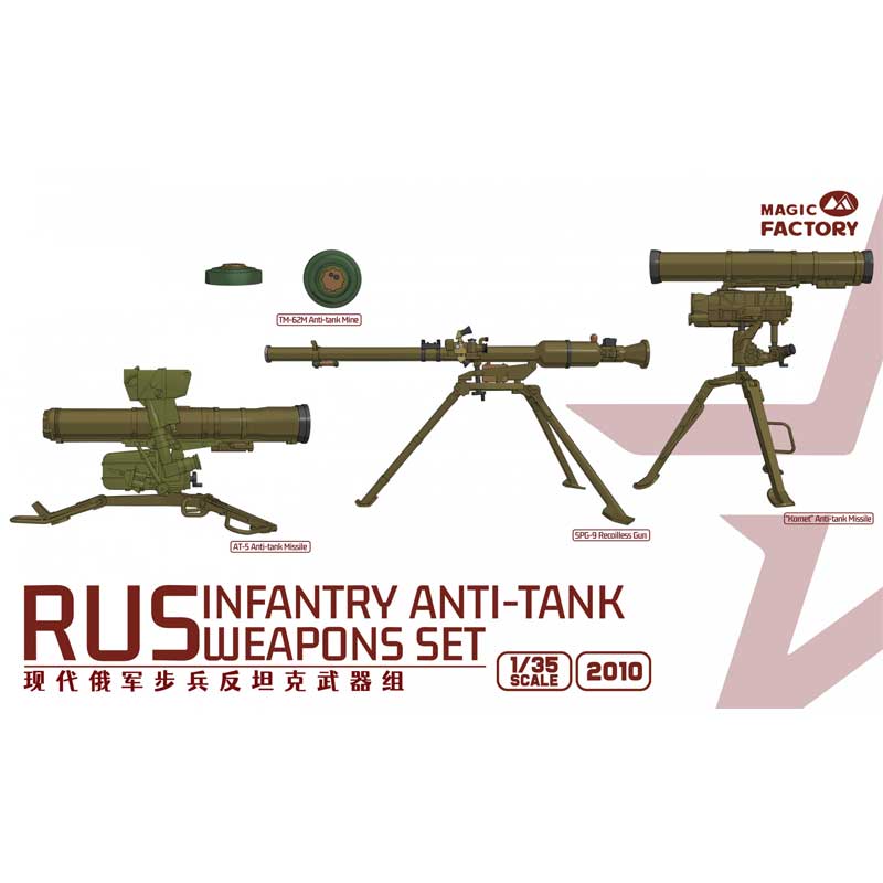 Magic Factory Models RUS Infantry Anti-tank Weapon Set (1/35) 2010