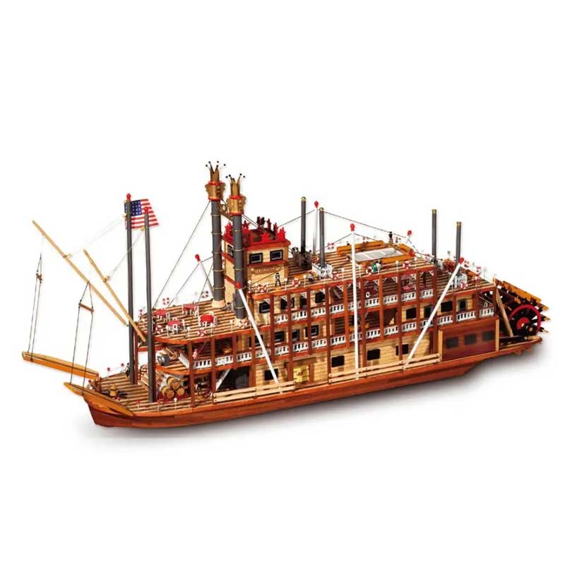 1/80 Mississippi River Boat Ocio Creativo 14003