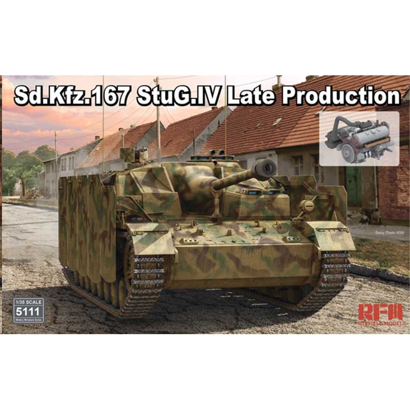 Rye Field Models Sd.Kfz.167 StuG.IV Late Production (1/35) RM5111