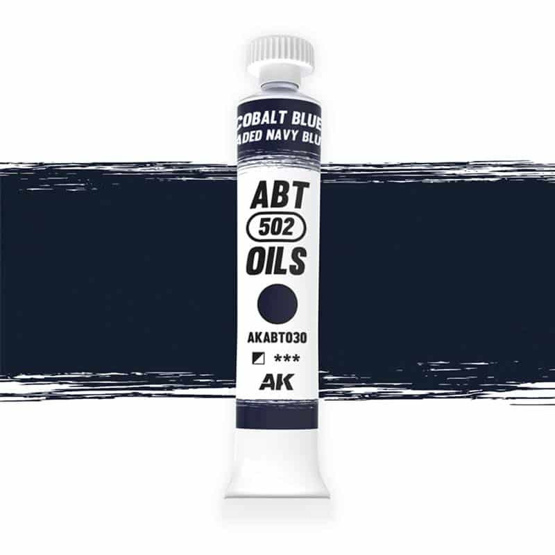 Abteilung 502 Oil Paint Cobalt Blue / Faded Navy Blue (20ml) AKABT030