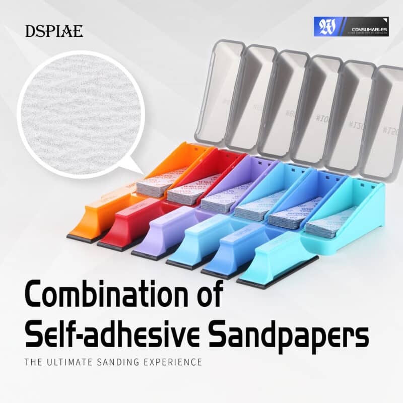 DSPIAE Adhesive sandpaper #1000 XSP-1000