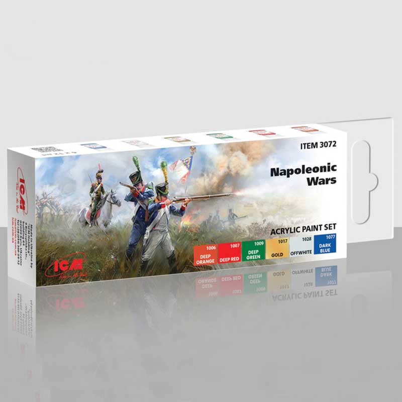 ICM Paint Set - Napoleonic Wars  3072