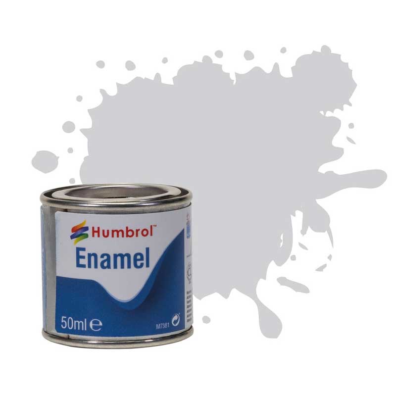 Humbrol Enamel No.11 Silver - Metallic (Tinlet No.2) (50ml) AQ0011