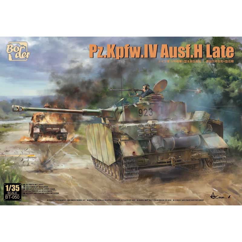 Border Model Pz.Kpfw IV Ausf. H Late (1/35) BT-050