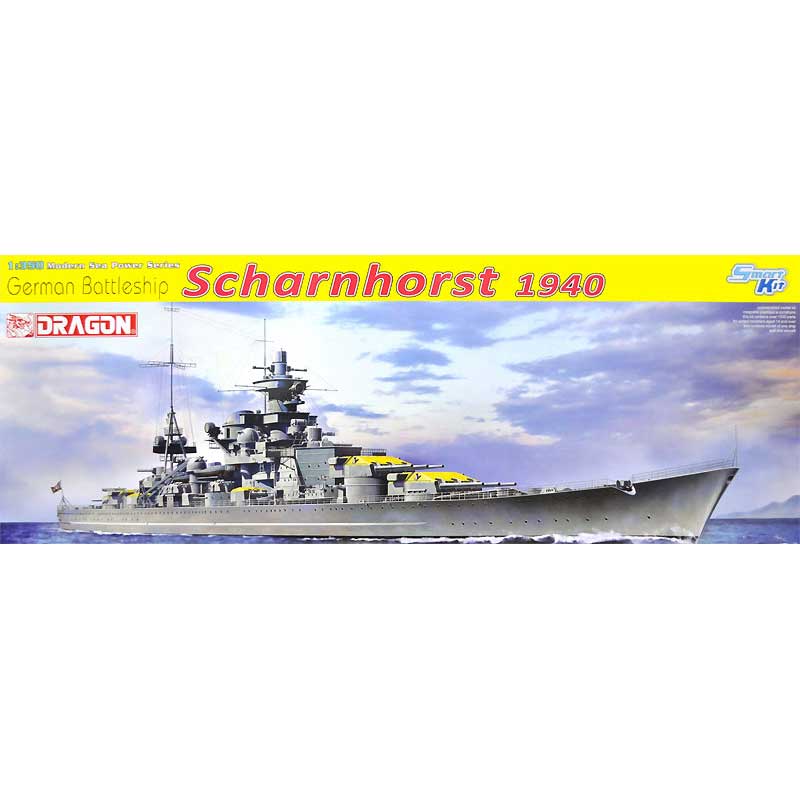 Dragon German Battleship Scharnhorst (1/350) 1062