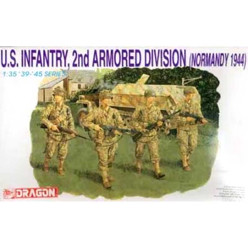 Dragon U.S. Infantry, 2nd Armored Division (Normandy 1944) (1/35) 6120