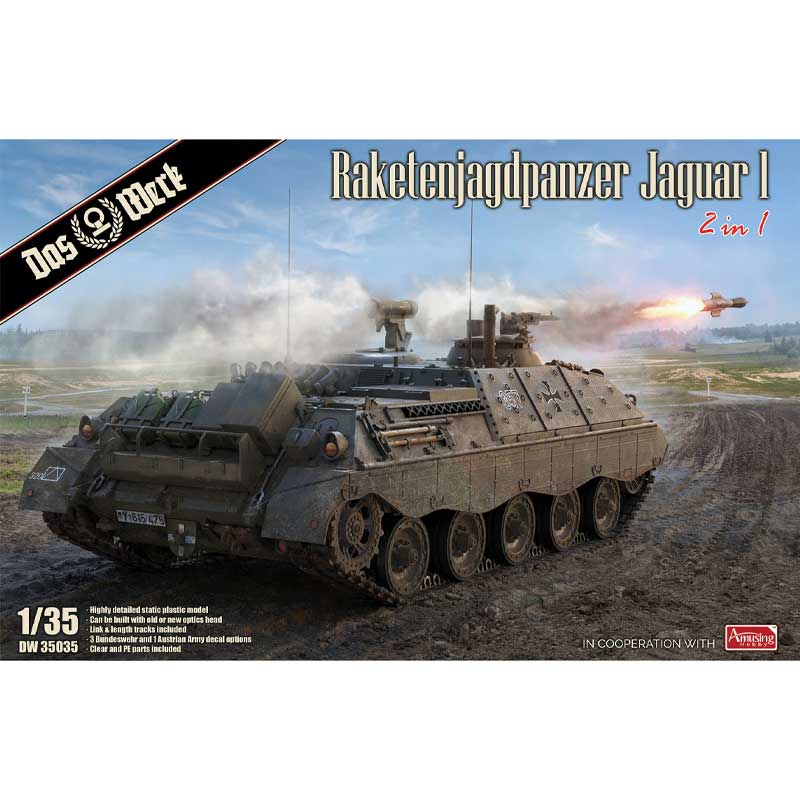 Das Werk Raketenjagdpanzer Jaguar I - 2in1 (1/35) DW35035